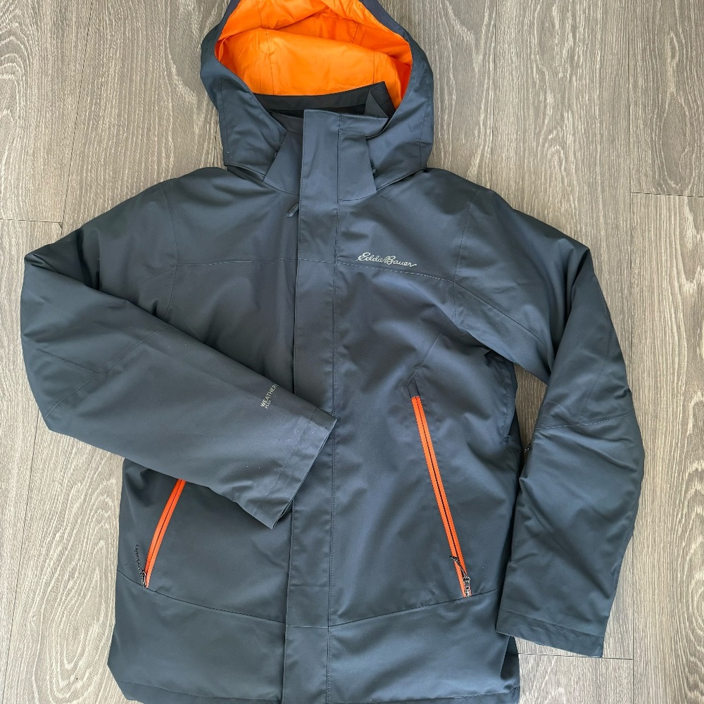 Eddie Bauer Men's Powder Search 2.0 3-in-1 Water Proof Ski Jacket NEVER WORN!